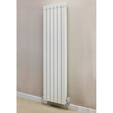 Saxon Aluminium Vertical Radiator - 1846mm H x 500mm W