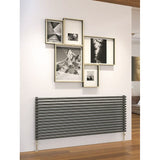 Vulcano Double Horizontal High Output Radiator - 520mm High x 1471mm Wide